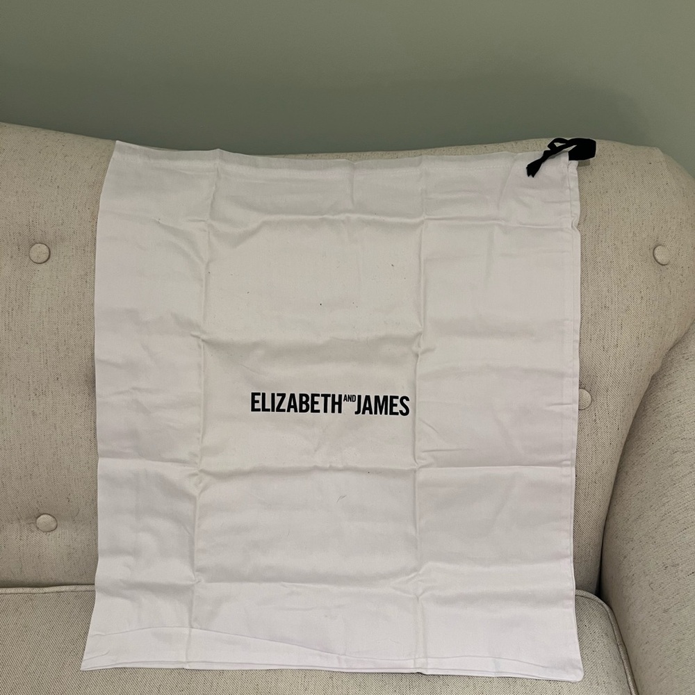 Elizabeth and James DustBag | Large Handbag Size | White | Never Used